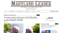Desktop Screenshot of marylandleader.com